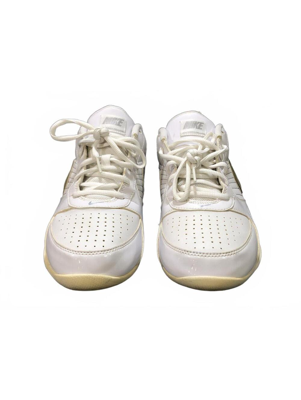 Nike Air Baseline Low 'White Metallic Silver' Sneakers Men's SZ 10